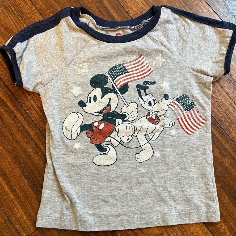 ✨5 for $25 Mickey Mouse 4th of July T-Shirt- 3T